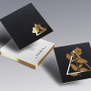 Business-Card-Stack-Gold